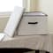 Household Essentials Canvas Storage Box with Lid